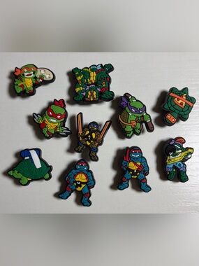 🆕 Teenage Mutant Ninja Turtles Shoe Charms